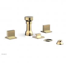 Phylrich 291-60/004 - 4 Hole Bidet Set, Blade