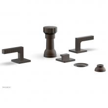 Phylrich 291-61/10B - 4 Hole Bidet Set, Lever