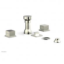 Phylrich 291-63/015 - 4 Hole Bidet Set, Cube