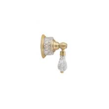 Phylrich 2PV181A-SF3 - REGENT CUT CRYSTAL Volume Control/Diverter Trim 2PV181A