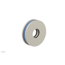 Phylrich 3-639-15BX043 - Burnished Nickel Jolie Round Shower Arm Flange With Light Blue Accents