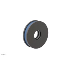 Phylrich 3-639-10BX043 - Oil Rubbed Bronze Jolie Round Shower Arm Flange With Light Blue Accents