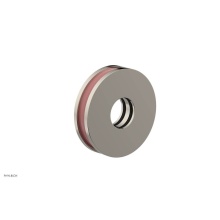 Phylrich 3-639-014X045 - Polished Nickel Jolie Round Shower Arm Flange With Pink Accents