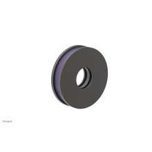Phylrich 3-639-10BX046 - Oil Rubbed Bronze Jolie Round Shower Arm Flange With Purple Accents