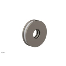Phylrich 3-639-15AX051 - Pewter Jolie Round Shower Arm Flange With Gloss White Accents