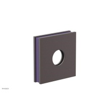 Phylrich 3-722-05WX046 - Weathered Copper Jolie Square Shower Arm Flange With Purple Accents