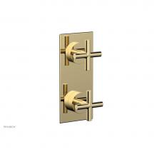 Phylrich 4-012/03U - 2 Cross Handle Trim Kit (Ts & Bp)