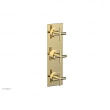 Phylrich 4-029/03U - 3 Cross Handle Trim Kit (Ts & Bp)