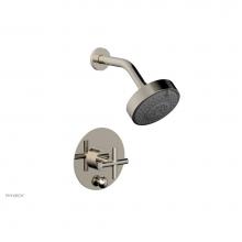 Phylrich 4-087/026 - Pb Shower And Div Set Cross Handle Less Spt