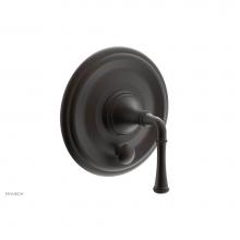 Phylrich 4-129/10B - BEADED Pressure Balance Shower Plate with Diverter and Handle Trim Set 4-129