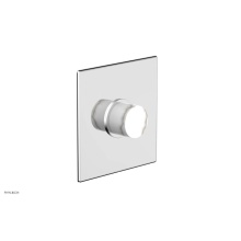 Phylrich 4-186/026X031 - Shower Plate Trim Square, Marble Hdl Basic Ii