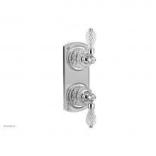 Phylrich 4-206-041 - REGENT CUT CRYSTAL 1/2'' Thermostatic Valve with Volume Control or Diverter 4-206