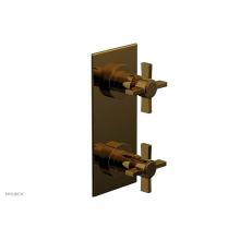 Phylrich 4-356/002 - BASIC 1/2'' Thermostatic Valve with Volume Control or Diverter Blade Cross Handles 4-356