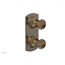 Phylrich 4-382/047 - Georgian & Barcelona Volume Control/Diverter Trim - Round Handle 4-382