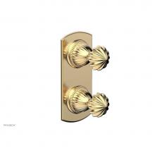 Phylrich 4-382/014 - Georgian & Barcelona Volume Control/Diverter Trim - Round Handle 4-382