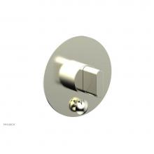 Phylrich 4-553/015 - Pb  Rond  Shwr Plate W/Div, Blade Handle