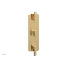 Phylrich 4-556/014 - Ts Vlv Trim Radi W/ Two Vol Contrl, Lever Hdl