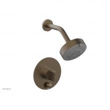 Phylrich 4-572/047 - Pb  Rond  Shwr And Div Set, Blade Handle