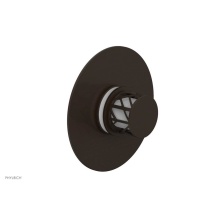 Phylrich 4-592-11BX051 - Antique Bronze Jolie Round Thermostatic/Pressure Balance Shower Trim With Round Cutaway Handle And
