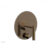 Phylrich 4-597/047 - Pb Shower Plate W Div Set Lever Hdl Trim