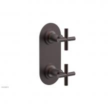 Phylrich 4-599/05W - 2 Cross Handle Trim Kit (Ts & Bp)