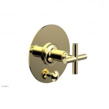 Phylrich 4-607/003 - Pb Shower Plate W Div Set Cross Hdl Trim