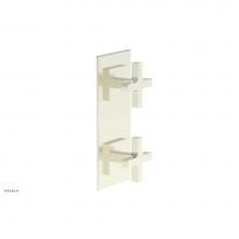 Phylrich 4-720/015 - CROI - Thermostatic Valve with Volume Control or Diverter - Cross Handles