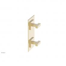 Phylrich 4-721/03U - CROI - Thermostatic Valve with Volume Control or Diverter - Lever Handles