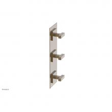 Phylrich 4-723/047 - CROI - Thermostatic Valve with Two Volume Control - Lever Handles