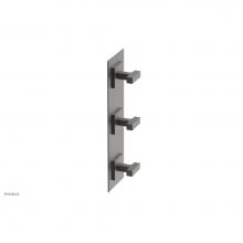 Phylrich 4-723/10B - CROI - Thermostatic Valve with Two Volume Control - Lever Handles