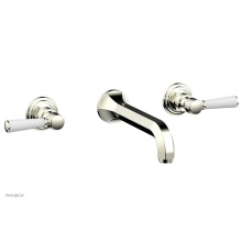 Phylrich 500-57/015X050 - Wall Tub Set Trim Lever Hdls, Hex Trad