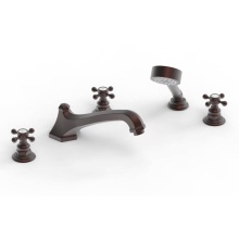 Phylrich 500-48/05W - Deck Tub W/Hs To Cr Hdl