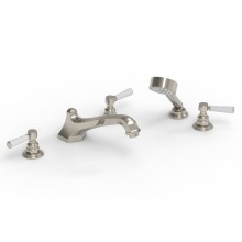 Phylrich 500-49/014X050 - Deck Tub W/ Hand Shower Trim, Lever Hdl, Hex Trad