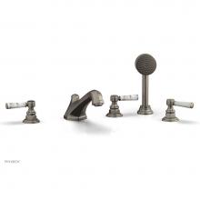 Phylrich 500-50/15A - Deck Tub W/Hs To Mrbl Hdl