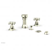 Phylrich 500-60/15B - 4 Hole Bidet, Cross Hdl