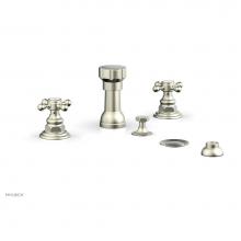 Phylrich 500-60/015 - 4 Hole Bidet, Cross Hdl