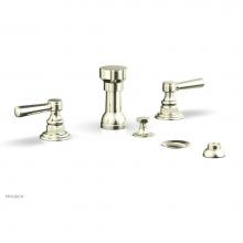 Phylrich 500-61/15B - 4 Hole Bidet, Cross Hdl