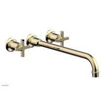 Phylrich 501-13-14-03U - Hex Modern W/L Set W 14'' Spt And Hex Hdls