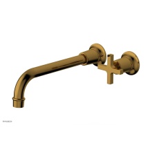 Phylrich 501-17-10/002 - Single Cross Hdl W/L W 10'' Spt Hex Modern