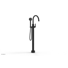 Phylrich 501-47-01/040 - Floor Mounted Tub Filler Lever Hdl W/Handshwr-Tall