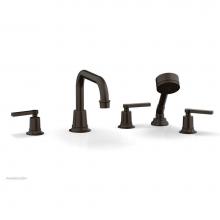 Phylrich 501-53/11B - D/Tub W Hs To, Lev Hdl Flat Spout