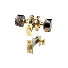 Phylrich 5083/03U - Blck Mrbl Door Knob W Priv Bolt