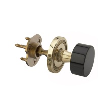 Phylrich 5141/002 - Blk Onyx Knob Half Dummy