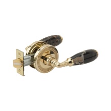 Phylrich 5162/047 - Blk Mrbl Door Lev Pass Set