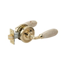 Phylrich 5172/047 - Beig Mrbl Door Lev Pass Set
