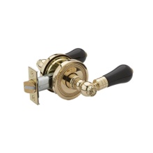 Phylrich 5232/003 - Blk Onyx Door Lev Pass Set