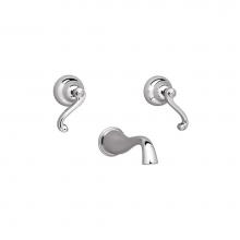 Phylrich D1102/003 - REVERE & SAVANNAH Wall Tub Set D1102