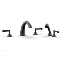 Phylrich D2206E1/05W - 3Ring Curved Handle