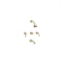 Phylrich K2170/001 - 3 Handle Tub/Shower,