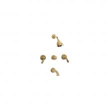 Phylrich K2240/OEB - 3 Handle Tub/Shower,